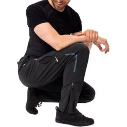 Vaude Men's Qimsa Softshell Pants II - Regular - Black/black -Vaude vaude mens qimsa softshell pants ii black black 7 1058321