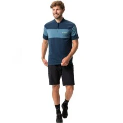 Vaude Men's Tremalzo Shirt IV - Dark Sea Uni -Vaude vaude mens tremalzo shirt iv dark sea uni 2 1385098