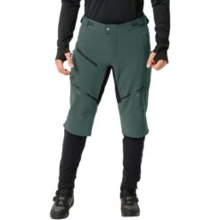 Vaude Men's Virt Softshell Pants II - Dusty Forest -Vaude vaude mens virt softshell pants ii 2 1330845