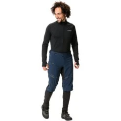 Vaude Men's Virt Softshell Pants II - Dark Sea -Vaude vaude mens virt softshell pants ii dark sea 4 1262818