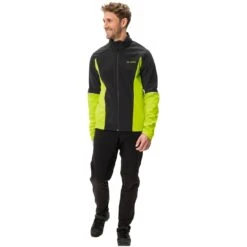 Vaude Men's Wintry Jacket IV - Neon Yellow -Vaude vaude mens wintry jacket iv neon yellow b3 1082165
