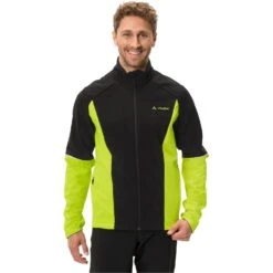 Vaude Men's Wintry Jacket IV - Neon Yellow -Vaude vaude mens wintry jacket iv neon yellow b4 1082166
