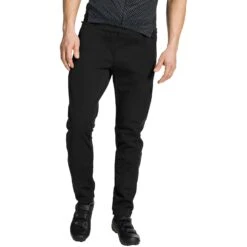 Vaude Men's Wintry Pants V - Black/white -Vaude vaude mens wintry pants v black white b2 1330901