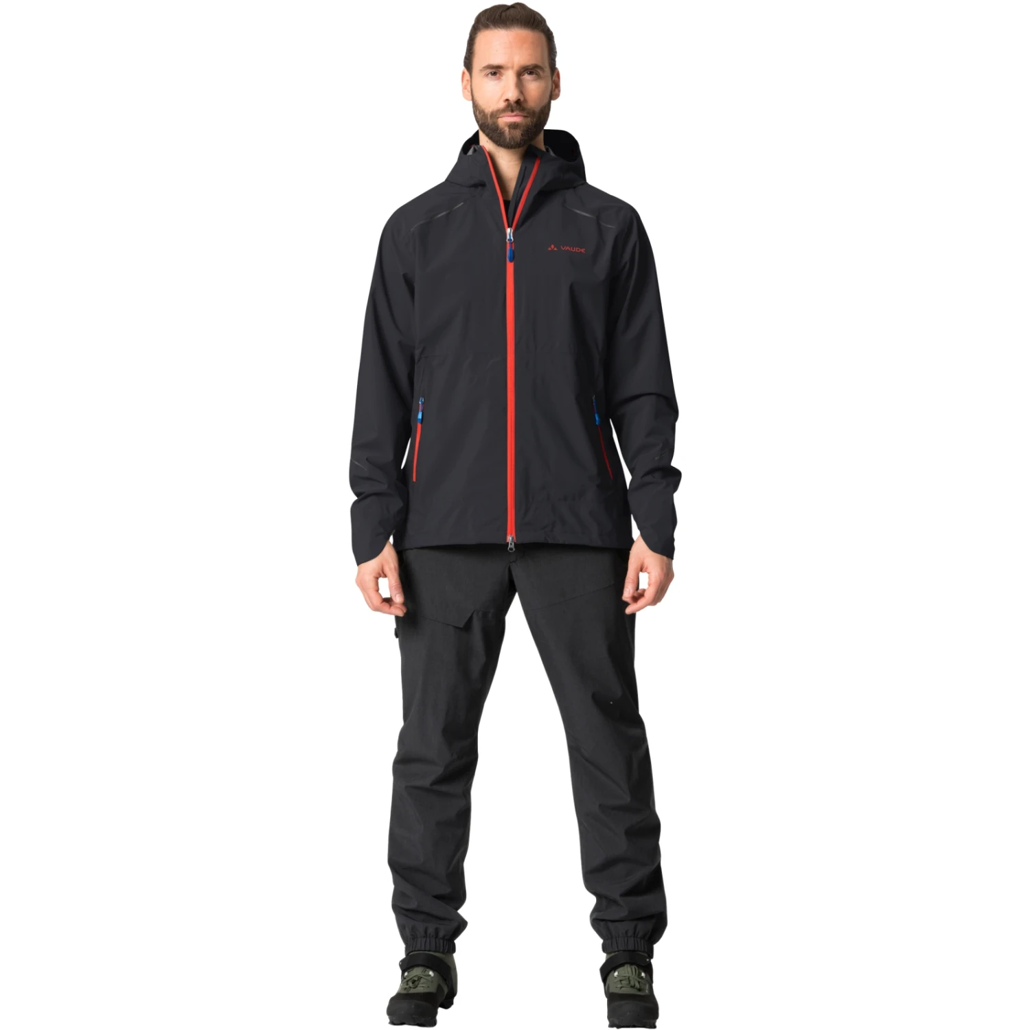 Vaude Men's Yaras 3in1 Jacket - Black/black 13 Vaude Men's Yaras 3in1 Jacket - Black/black - Image 11