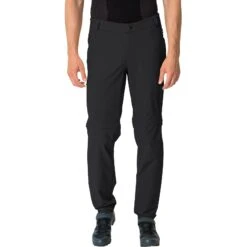 Vaude Men's Yaras Zip-Off Pants - Regular - Black