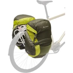 Vaude OnTour Back Pannier (Pair) - 2x23L - Khaki 14 Vaude OnTour Back Pannier (Pair) - 2x23L - Khaki -Vaude vaude ontour back bike pannier rear khaki 1 1361524