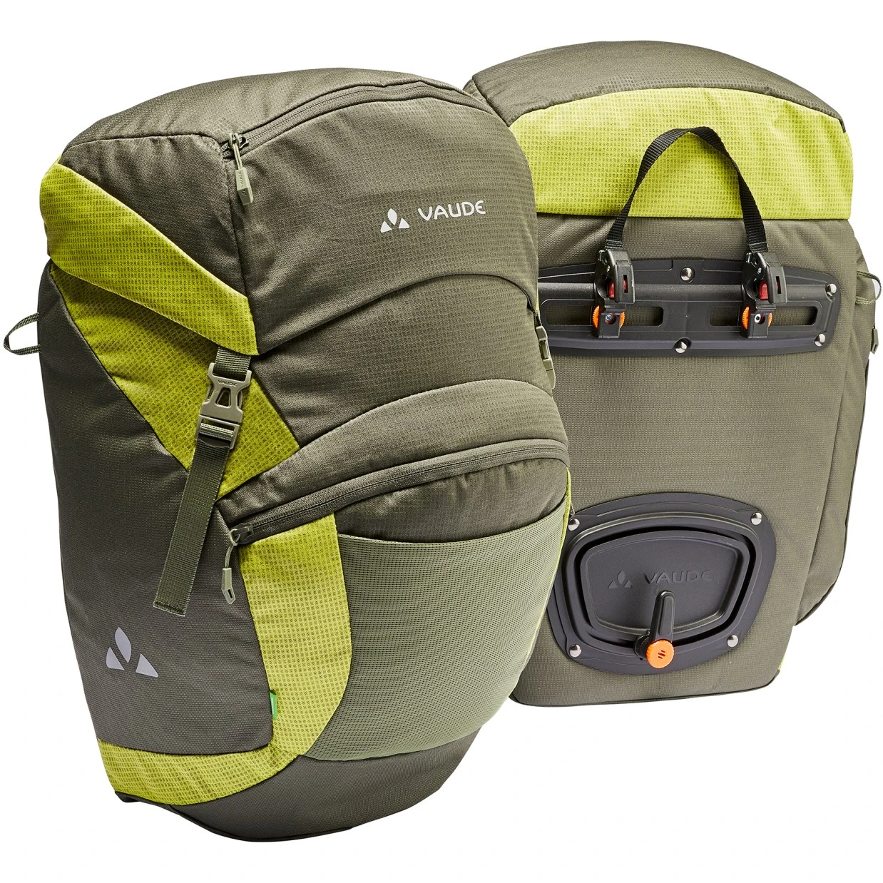 Vaude OnTour Back Pannier (Pair) - 2x23L - Khaki 3 Vaude OnTour Back Pannier (Pair) - 2x23L - Khaki