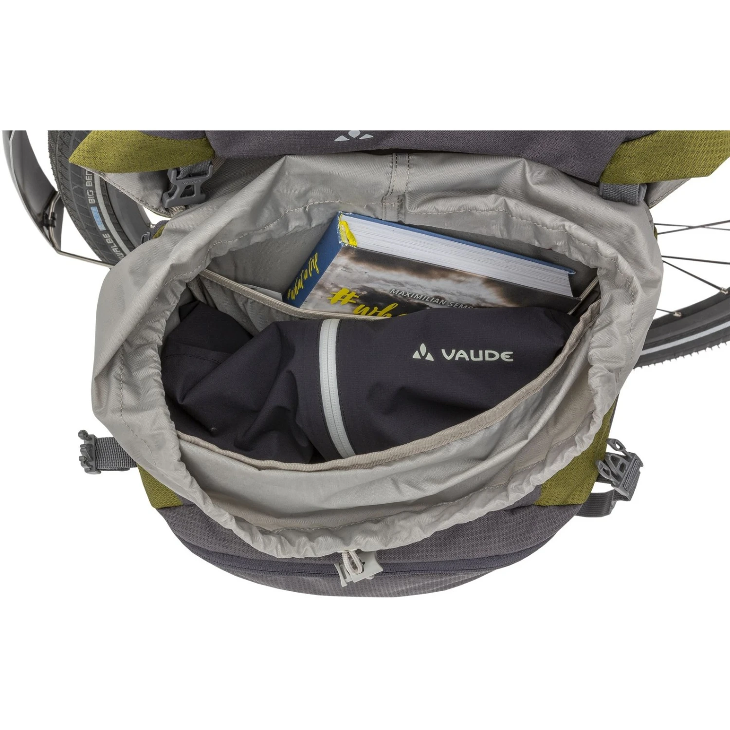 Vaude OnTour Front Bike Pannier (Pair) - 2x16L - Black 5 Vaude OnTour Front Bike Pannier (Pair) - 2x16L - Black - Image 3