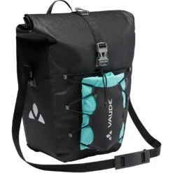 Vaude Proof Back TR Single Bike Pannier Rear - 24L - Black -Vaude vaude proof back tr single bike pannier rear black 6 1362574