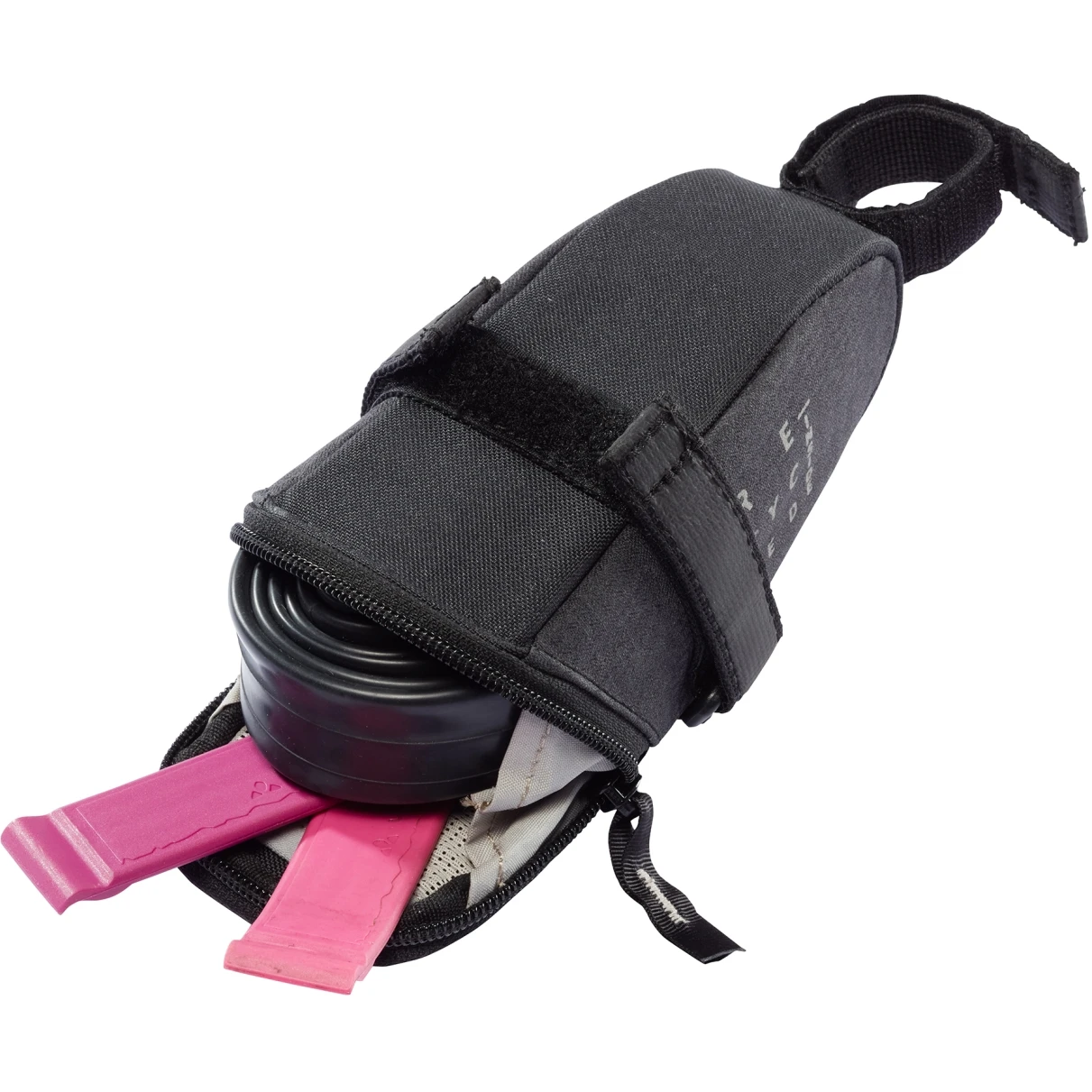 Vaude Race Light M Luminum Saddle Bag - 0.3L - Black 10 Vaude Race Light M Luminum Saddle Bag - 0.3L - Black - Image 8