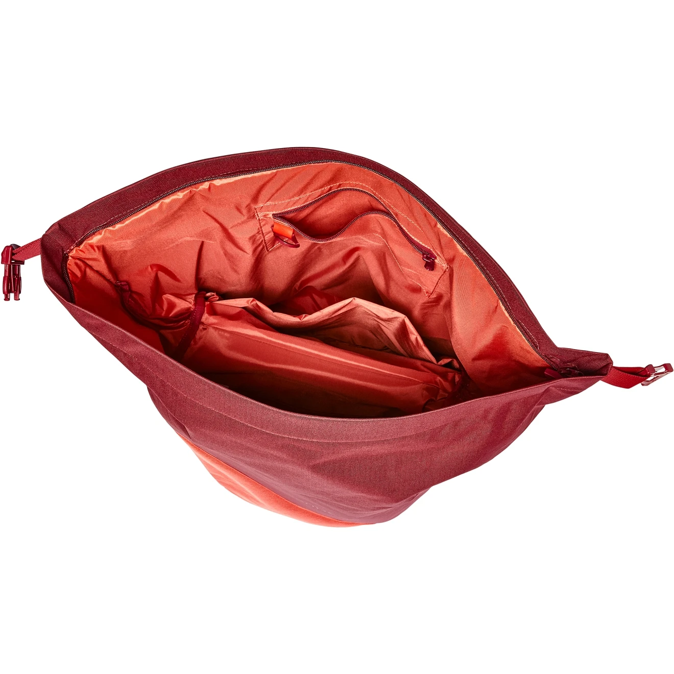 Vaude Road Master Urban (Double) Bicycle Bag - 32+6L - Dark Cherry 6 Vaude Road Master Urban (Double) Bicycle Bag - 32+6L - Dark Cherry - Image 4