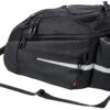 Vaude Silkroad L (MIK) Rack Bag - 9+2L - Black -Vaude vaude silkroad l mik bike pannier black3 863923