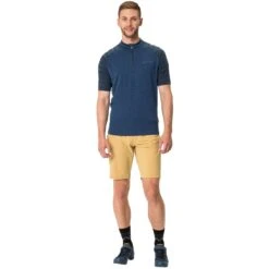 Vaude Men's Tamaro Shirt III - Dark Sea -Vaude vaude tamaro radtrikot kurzarm iii dark sea 3 1467378