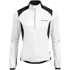 Vaude Women's Air Pro Wind Jacket - White/black