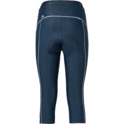 Vaude Women's Advanced 3/4 Pants IV - Dark Sea -Vaude vaude womens advanced 3 4 pants iv dark sea 3 1107307