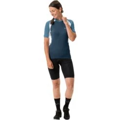 Vaude Advanced Tricot IV Women - Dark Sea Uni -Vaude vaude womens advanced tricot iv dark sea uni 1 1388298