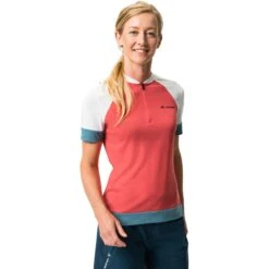 Vaude Altissimo Q-Zip Shirt Women - Flame