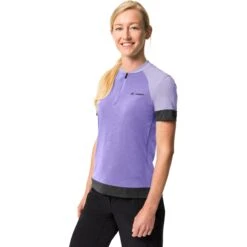Vaude Altissimo Q-Zip Shirt Women - Limonium