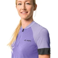 Vaude Altissimo Q-Zip Shirt Women - Limonium -Vaude vaude womens altissimo q zip shirt limonium 5 1388362