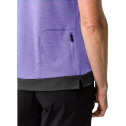 Vaude Altissimo Q-Zip Shirt Women - Limonium -Vaude vaude womens altissimo q zip shirt limonium 6 1388363