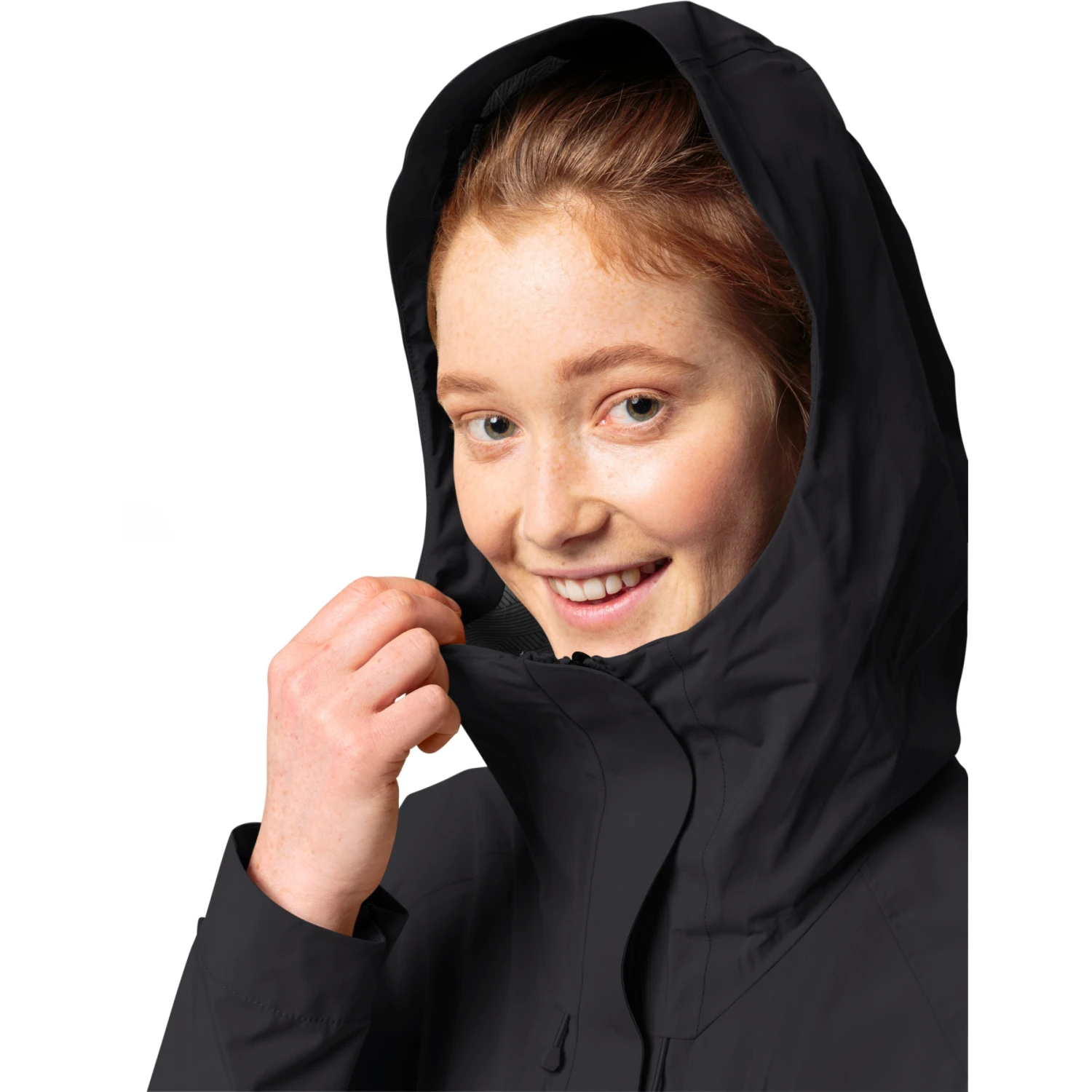 Vaude Women's Comyou Rain Jacket - Black 7 Vaude Women's Comyou Rain Jacket - Black - Image 5