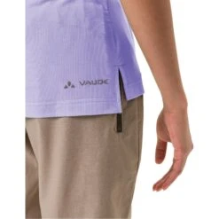Vaude Cyclist 2 T-Shirt Women - Pastel Lilac -Vaude vaude womens cyclist 2 t shirt pastel lilac 3 1389042
