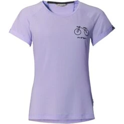 Vaude Cyclist 2 T-Shirt Women - Pastel Lilac -Vaude vaude womens cyclist 2 t shirt pastel lilac 5 1389037