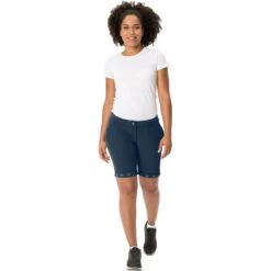 Vaude Women's Cyclist Shorts - Dark Sea -Vaude vaude womens cyclist shorts dark sea 1 1108262