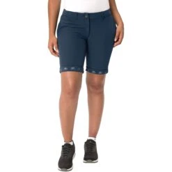 Vaude Women's Cyclist Shorts - Dark Sea -Vaude vaude womens cyclist shorts dark sea 4 1108265