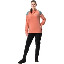 Vaude Women's Cyclist Sweater - Cherry Blossom -Vaude vaude womens cyclist sweater cherry blossom 1 1284256