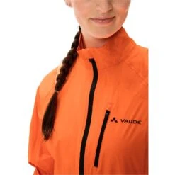 Vaude Women's Drop Jacket III - Neon Orange -Vaude vaude womens drop jacket iii neon orange b1 1320097