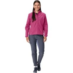 Vaude Women's Dundee Classic Zip-Off Jacket - Lychee -Vaude vaude womens dundee classic zo jacket lychee 1 1402853