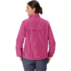 Vaude Women's Dundee Classic Zip-Off Jacket - Lychee -Vaude vaude womens dundee classic zo jacket lychee 5 1402857