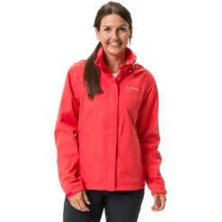Vaude Escape Bike Light Jacket Women - Flame