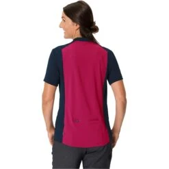 Vaude Women's Escape HZ Shirt - Crimson Red -Vaude vaude womens escape hz shirt crimson red 5 1108548