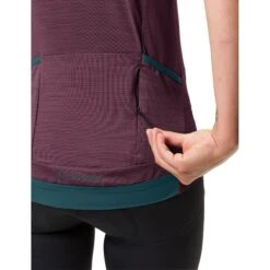 Vaude Women's Kuro FZ Tricot - Cassis -Vaude vaude womens kuro fz tricot cassis 7 1390019