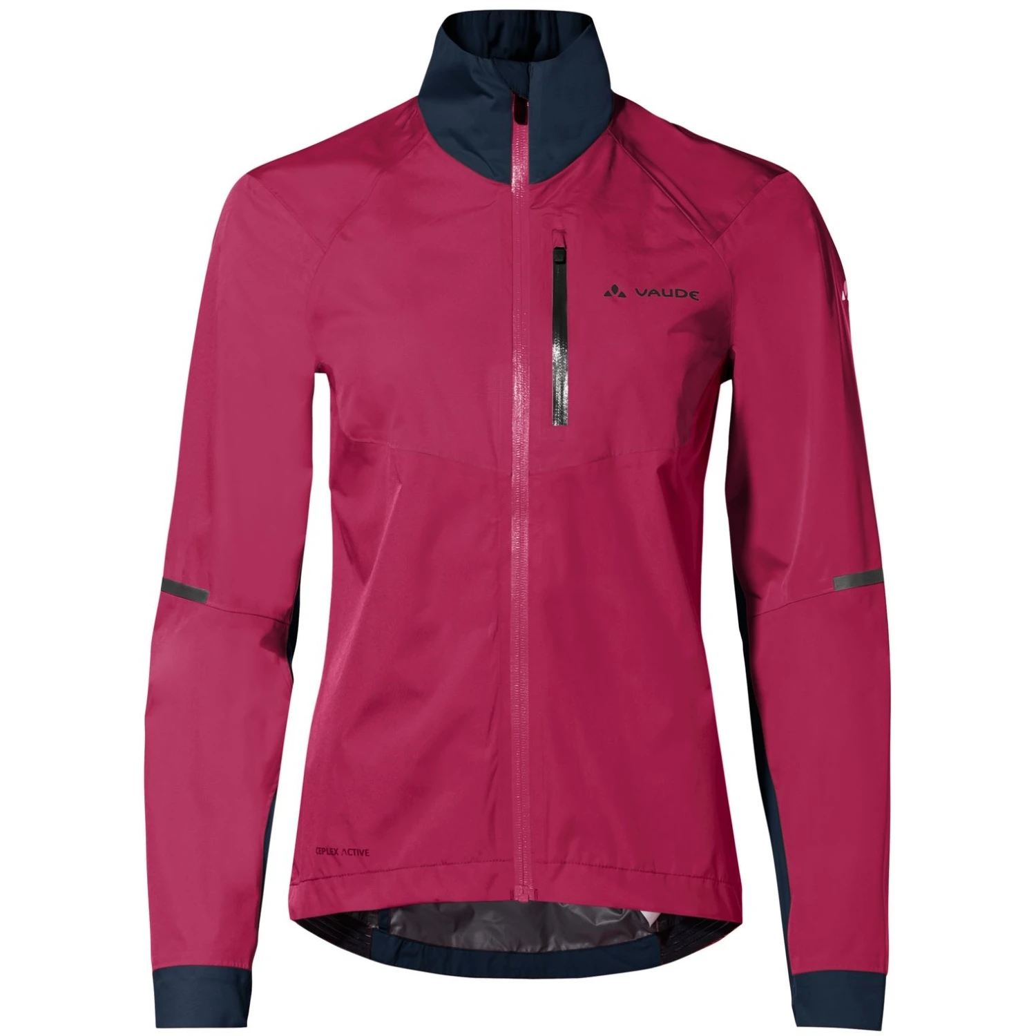 Vaude Women's Kuro Rain Jacket - Crimson Red 5 Vaude Women's Kuro Rain Jacket - Crimson Red - Image 3