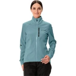 Vaude Women's Kuro Rain Jacket - Dusty Moss