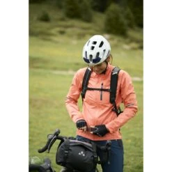 Vaude Women's Kuro Rain Jacket - Dusty Moss -Vaude vaude womens kuro rain jacket hokkaido b 3 1213688