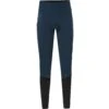 Vaude Women's Kuro Warm Hybrid Tights - Dark Sea -Vaude vaude womens kuro warm hybrid tights dark sea 2 1284664