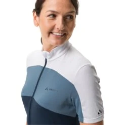 Vaude Matera Full Zip Tricot Women - Dark Sea Uni -Vaude vaude womens matera fz tricot dark sea uni 2 1391025