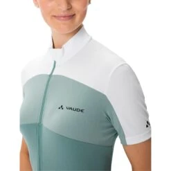 Vaude Matera Full Zip Tricot Women - Dusty Moss -Vaude vaude womens matera fz tricot dusty moss 4 1110725