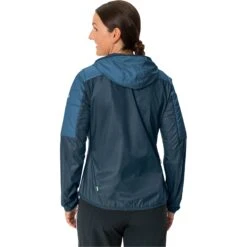 Vaude Women's Minaki Light Jacket - Dark Sea -Vaude vaude womens minaki light jacket dark sea 5 1110840