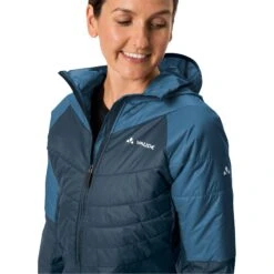 Vaude Women's Minaki Light Jacket - Dark Sea -Vaude vaude womens minaki light jacket dark sea 6 1110841
