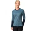 Vaude Women's Moab LS PRO Shirt - Blue Grey