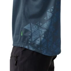 Vaude Women's Moab LS T-Shirt V - Blue Grey -Vaude vaude womens moab ls t shirt v blue grey 7 1391230