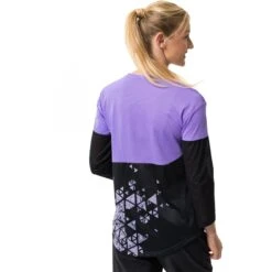 Vaude Women's Moab LS T-Shirt V - Limonium -Vaude vaude womens moab ls t shirt v limonium 1 1391206