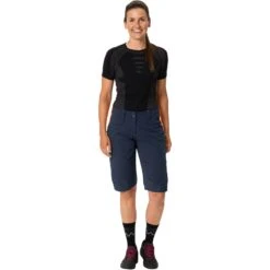 Vaude Women's Moab Shorts IV - Dark Sea -Vaude vaude womens moab shorts iv dark sea 1 1111000