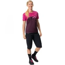 Vaude Women's Moab T-Shirt VI - Lychee -Vaude vaude womens moab t shirt vi lychee 1 1391417