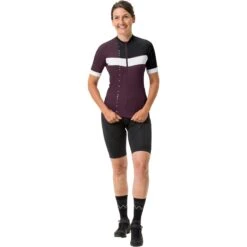 Vaude Women's Posta FZ Tricot - Cassis -Vaude vaude womens posta fz tricot cassis 1 1396169